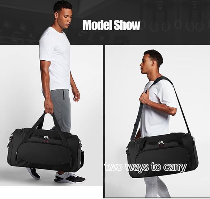 Gym Bag for Men & Women – Stylish Sports & Travel Duffel Bag