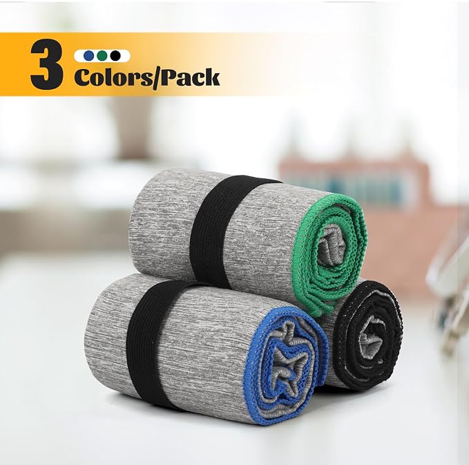 3 Pack Microfiber Gym Towels Fast Drying Workout