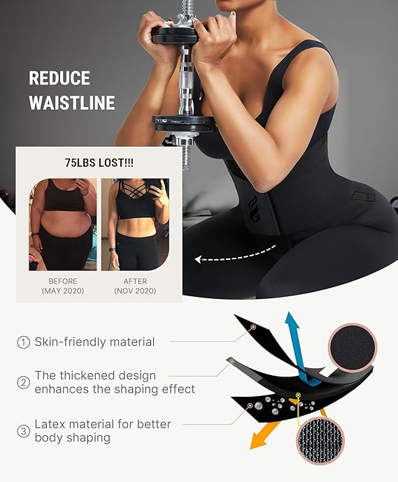 Waist Trainer Belt Cincher Tummy Control Body Shaper