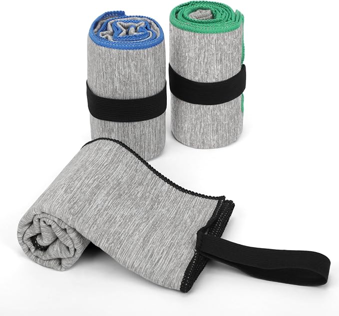 3 Pack Microfiber Gym Towels Fast Drying Workout