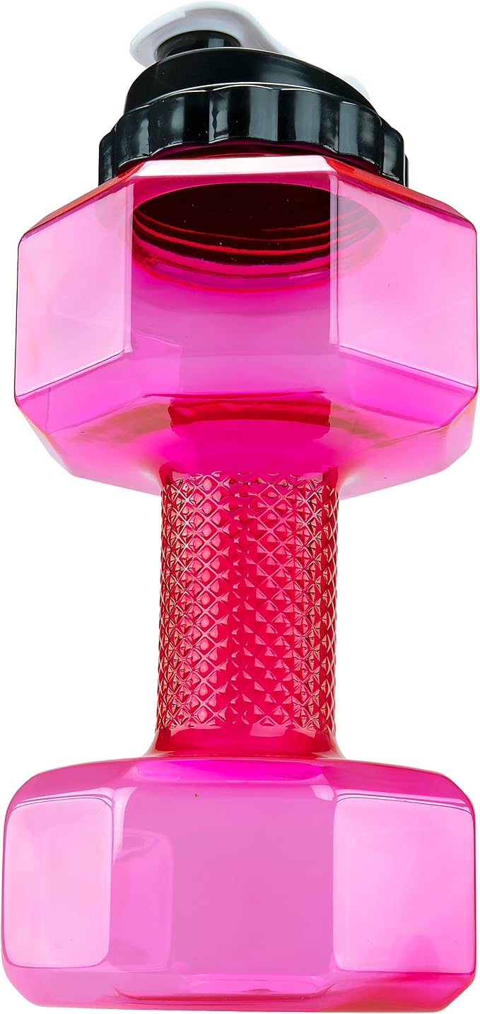 2.2L Dumbbell Water Bottle for Fitness & Hydration