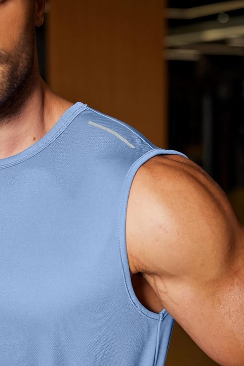 Men's Sleeveless Quick Dry Workout Tank Top for Gym