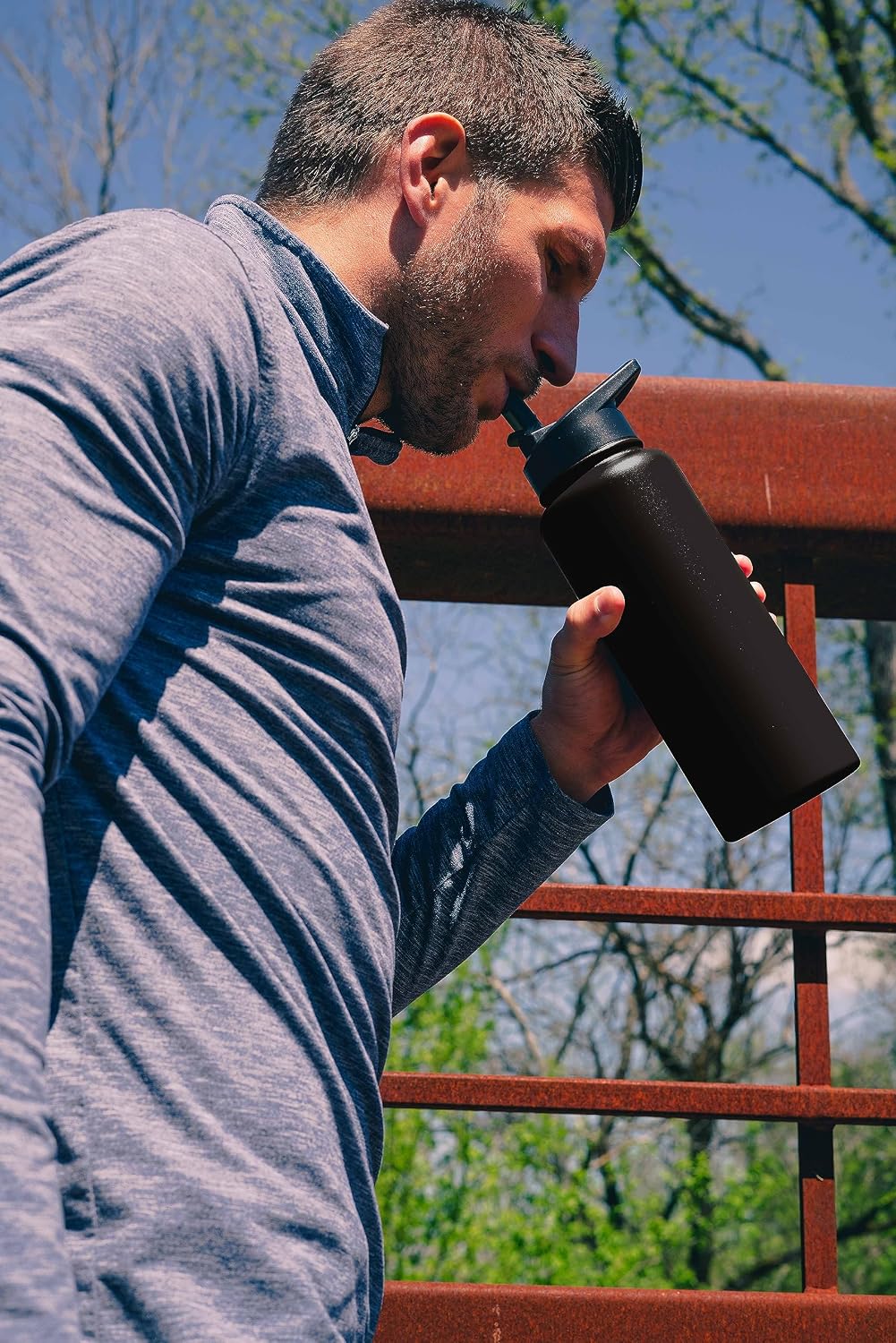 Quencher Bottle Stainless Steel Vacuum Insulated Tumbler